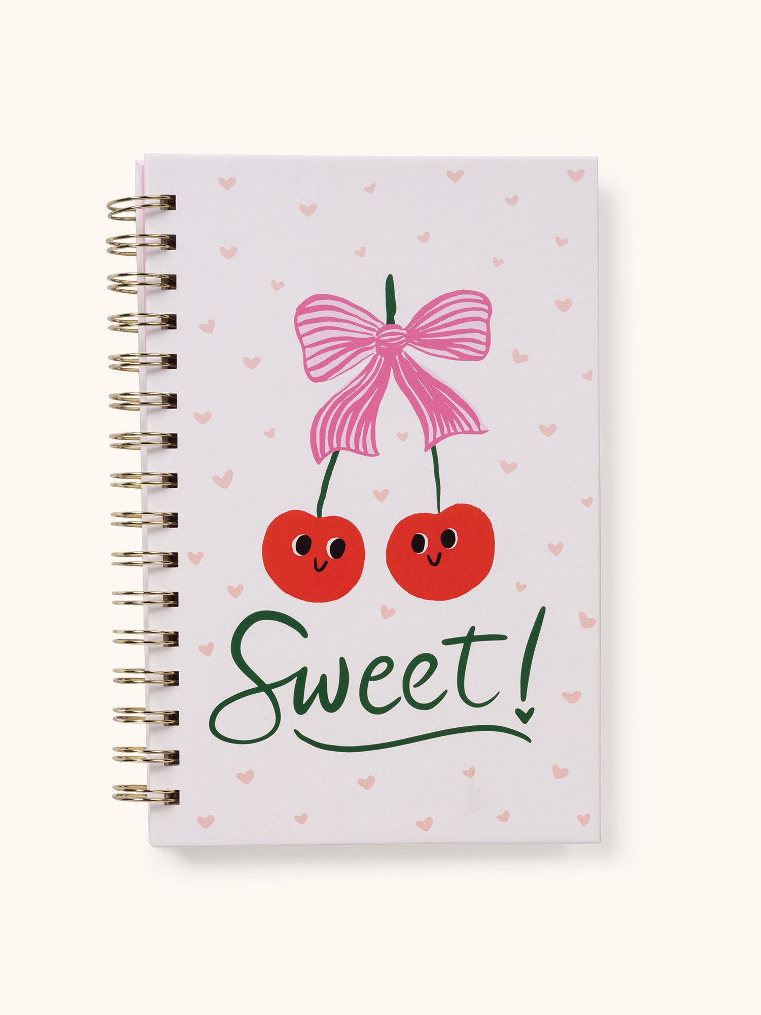 Sweetest Cherry Medium Spiral Notebook – Studio Oh!