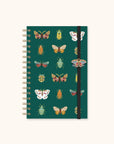 Midnight Garden Medium Spiral Notebook with Enamel Charm