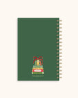 Bookish Christmas Medium Spiral Notebook