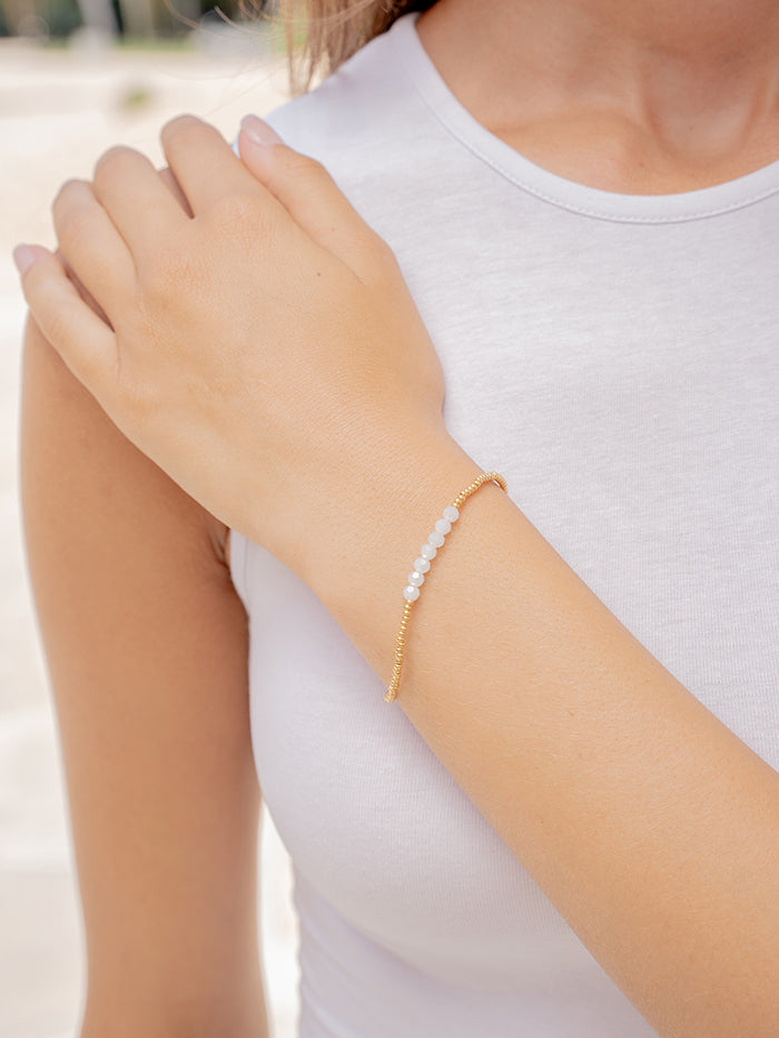 White Aura Energy Bracelet – Studio Oh!