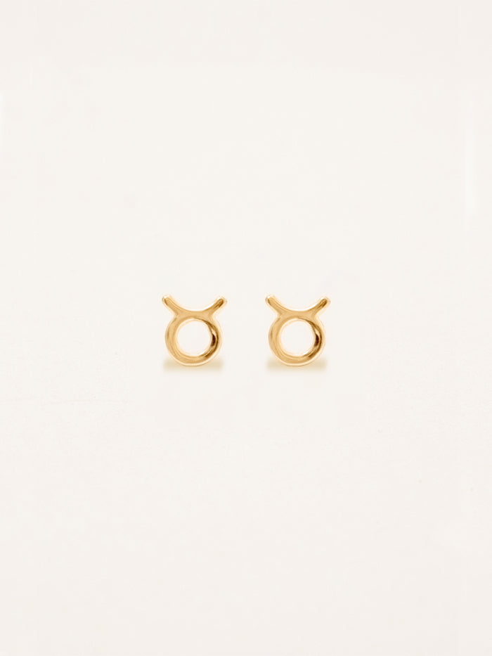 Taurus Zodiac Earrings