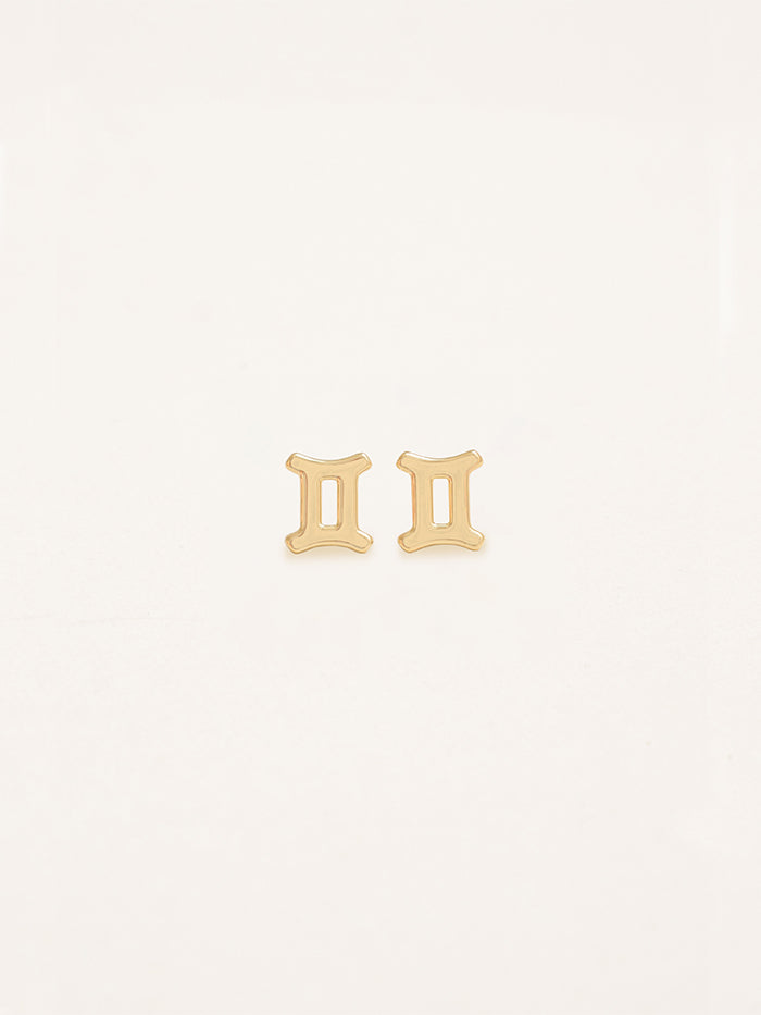 Gemini Zodiac Earrings – Studio Oh!