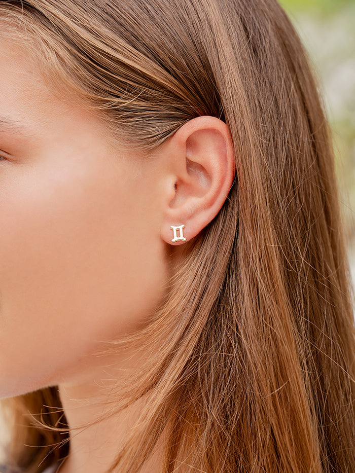 Gemini Zodiac Earrings