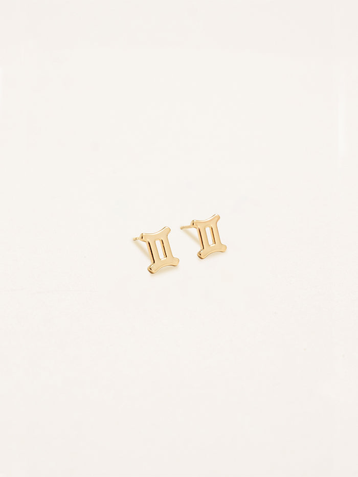 Gemini Zodiac Earrings – Studio Oh!