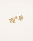 Virgo Zodiac Earrings