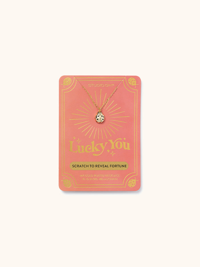 Ladybug - Lucky You Necklace