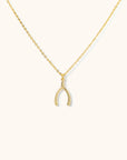 Wishbone - Lucky You Necklace
