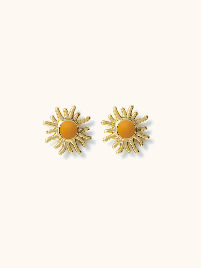 U R Golden Good Day Earrings