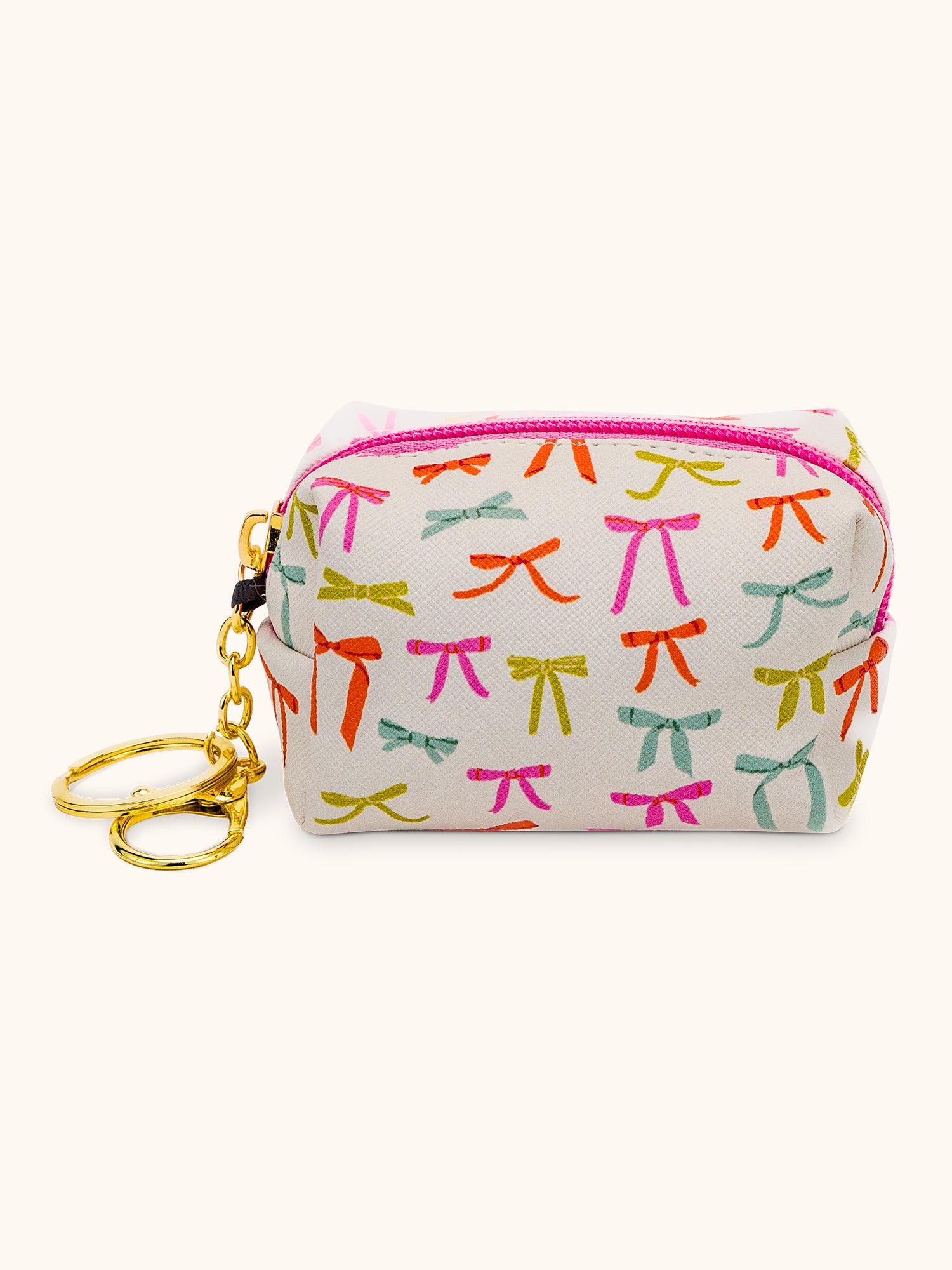 Colorful Bow Zip Pouch Colorful Bow Zip Pouch