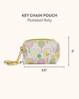 Pickleball Rally Key Chain Pouch