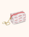 Leopard on Parade Key Chain Pouch