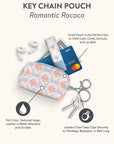 Romantic Rococo Key Chain Pouch