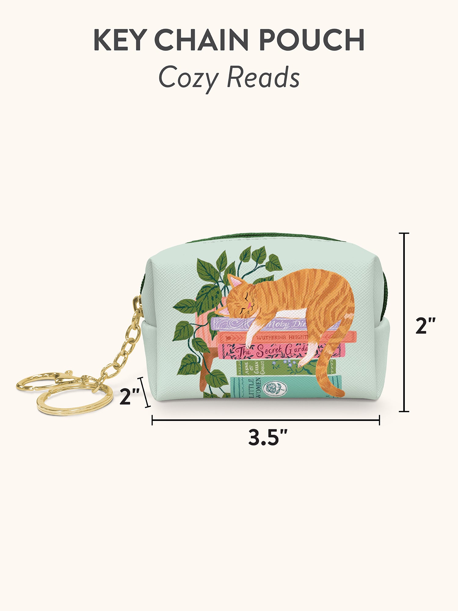 Cozy Reads Key Chain Pouch – Studio Oh!