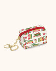 Bookish Christmas Key Chain Pouch