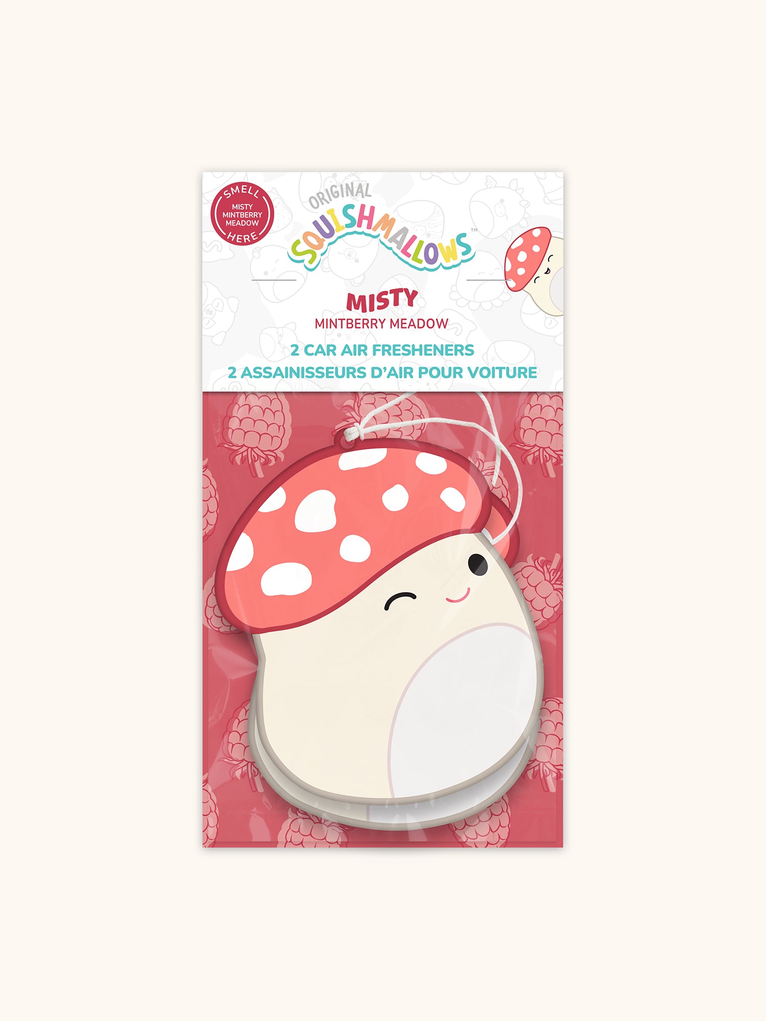 Squishmallows Malcolm Car Air Fresheners - Misty Mintberry Meadow