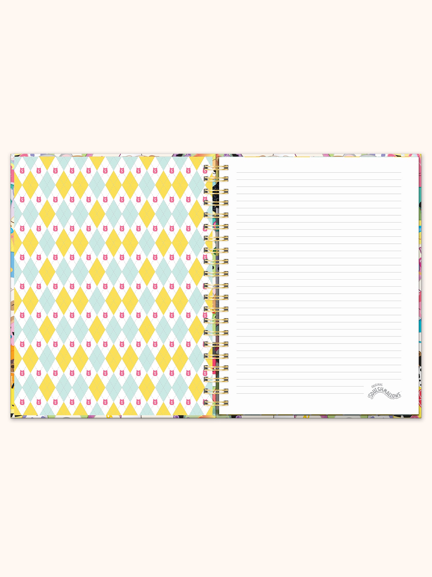 Squishmallows Back-to-Campus Squad Extra Large Spiral Notebook