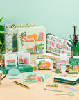 Cozy Reads Assorted Mini Note Card Set with Stickers