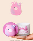 Squishmallows Patty Candle with Squishy Puff - Moody Strawberry Swirl