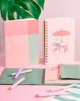 Pastel Color Block Medium Deconstructed Journal