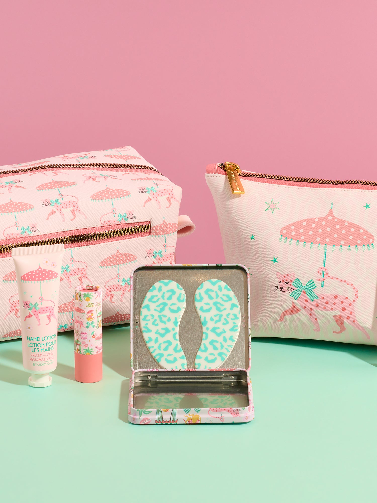 Leopard on Parade Lip Balm & Hand Lotion Set