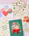 Charming Birthday Deluxe Greeting Cards