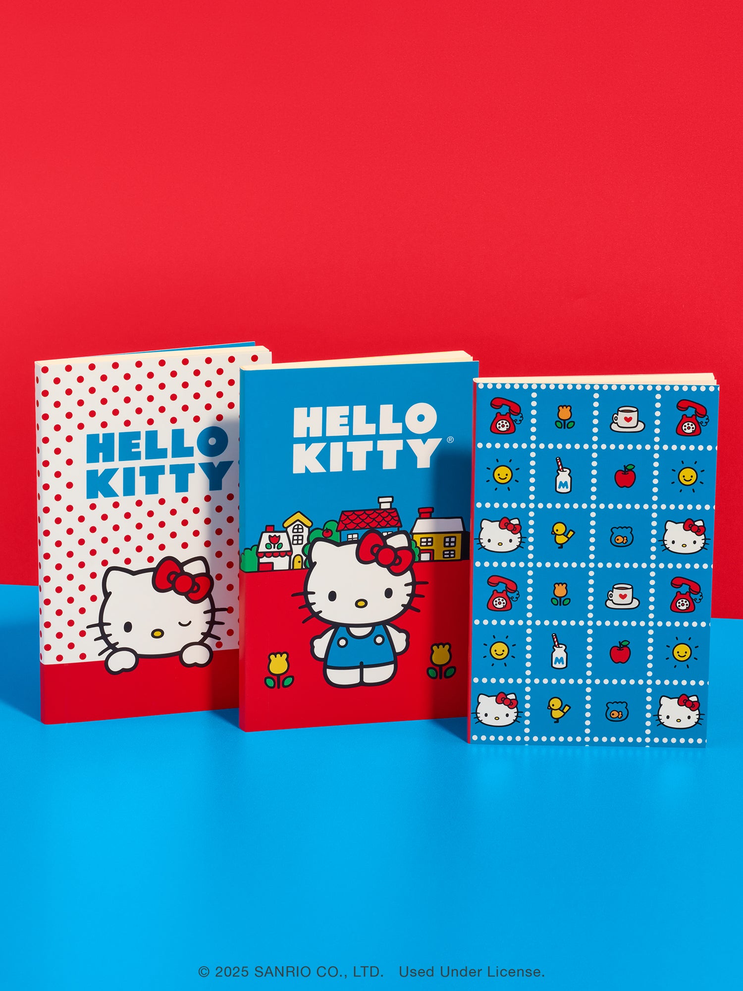 Retro Hello Kitty Boxed Mini Notebook Trio