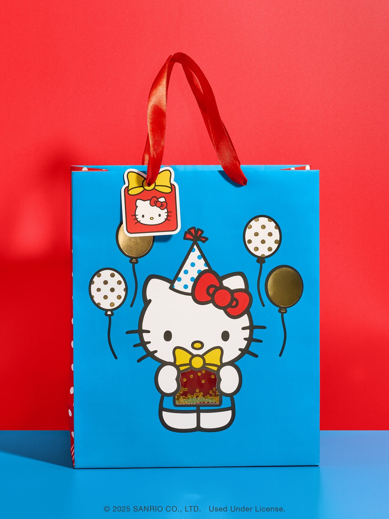 Retro Hello Kitty Balloons Large Gift Bag