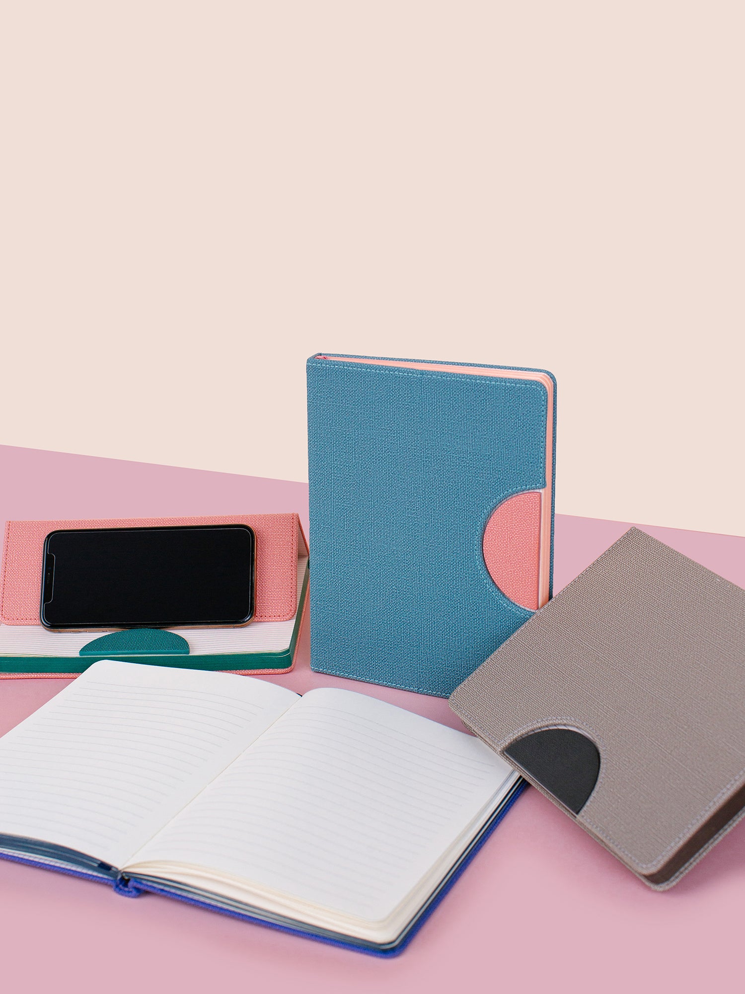 Royal Purple Dalton Cell Phone Stand Notebook