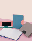 Coral Pink Dalton Cell Phone Stand Notebook