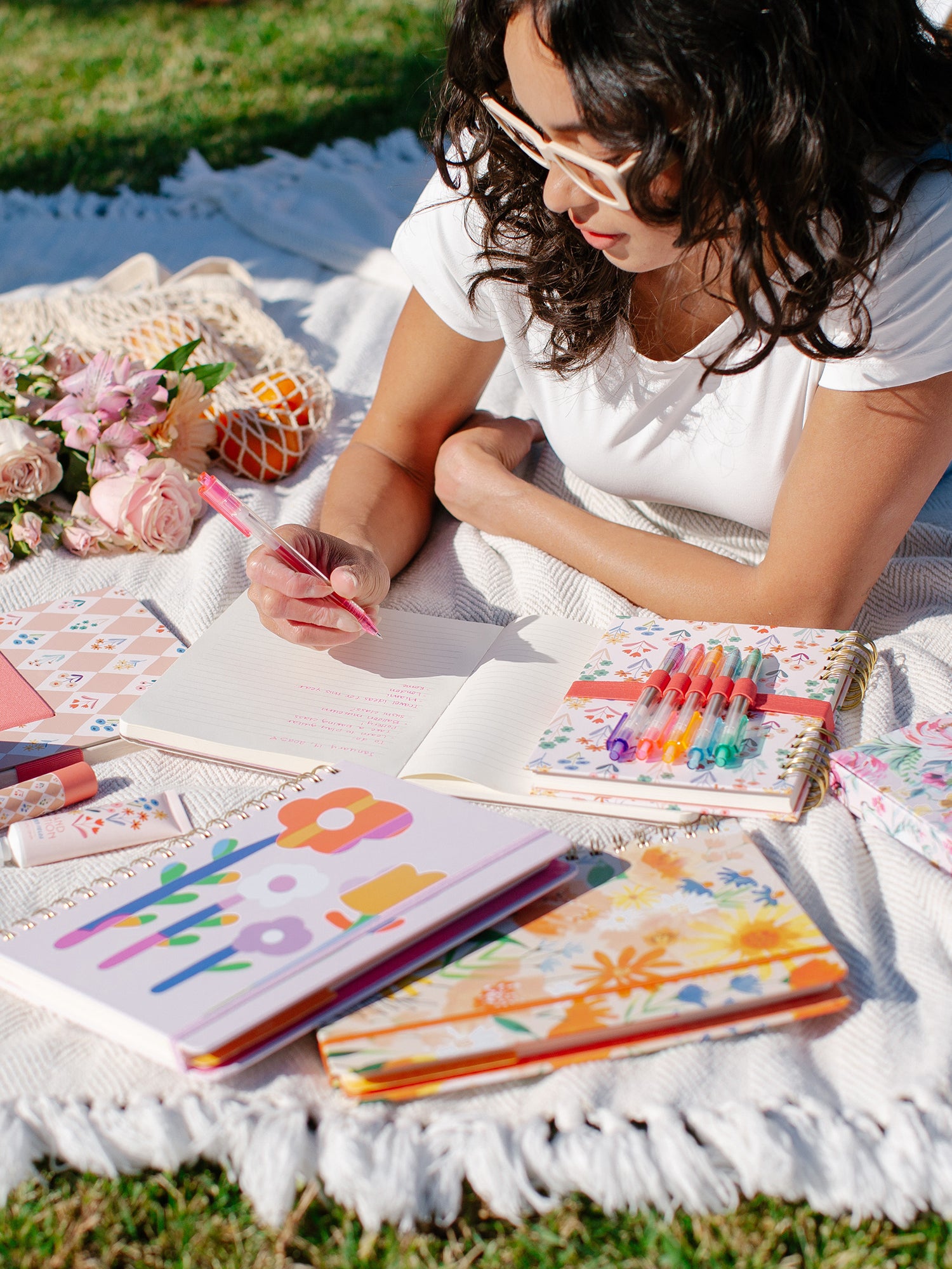 Meadow Lane Harper Split-Spiral Notebook & Pen Set
