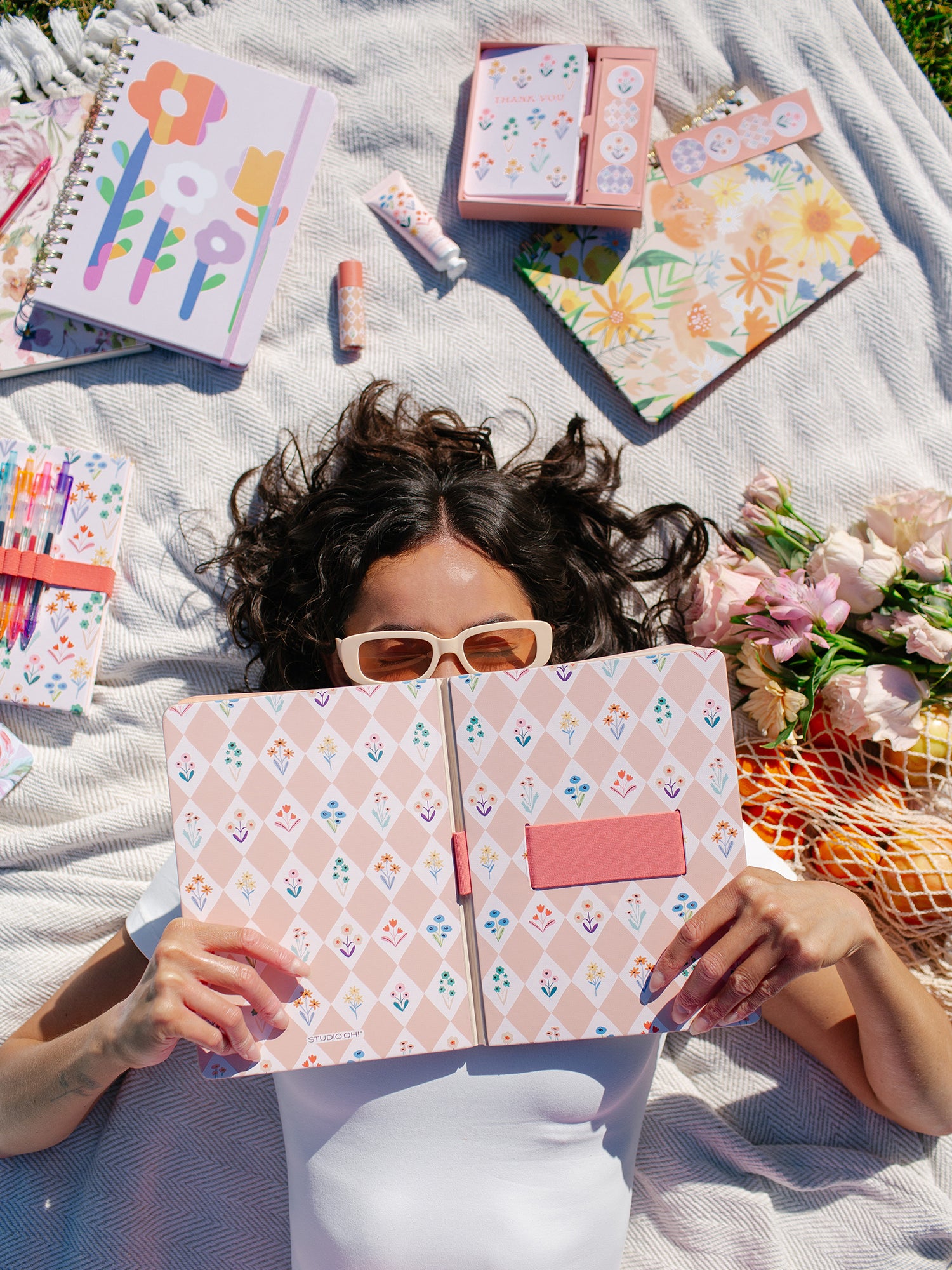 Meadow Lane Casey Notebook with Phone Loop