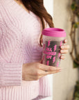 All Charged Up Glass Coffee Tumbler