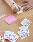 Botanical Bliss Mini Notecard Set with Stickers