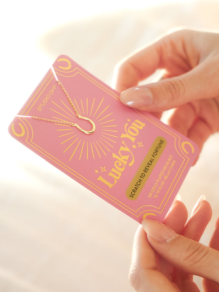 Horseshoe - Lucky You Necklace