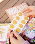 Garden Splash Note Card Set with Wax Seals