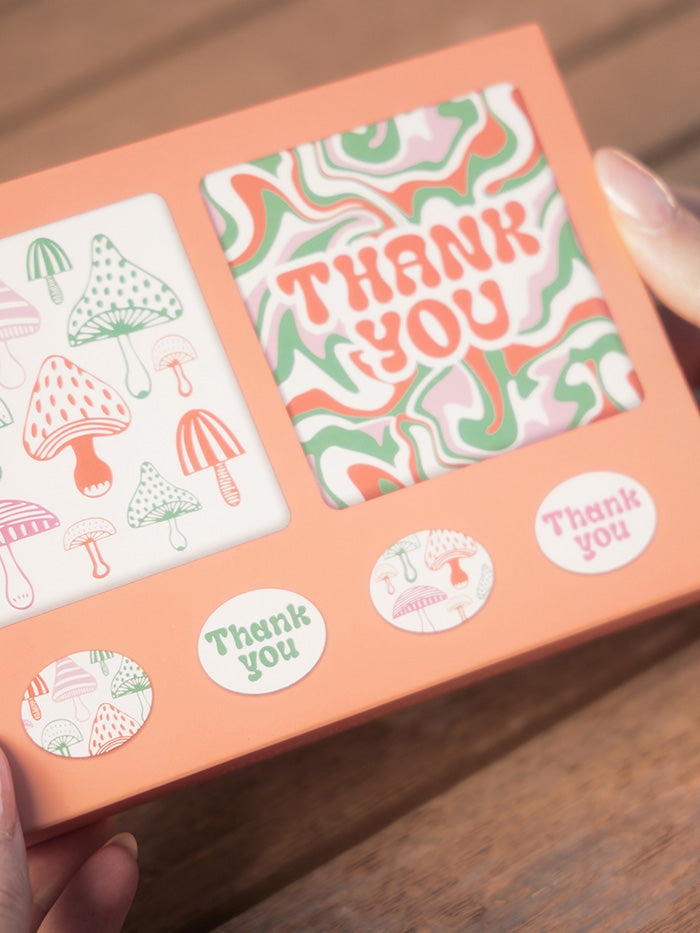 Wild Realm Mini Note card Set with Stickers