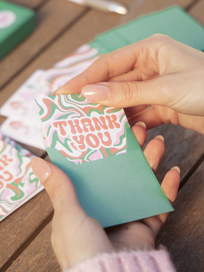 Wild Realm Mini Note card Set with Stickers