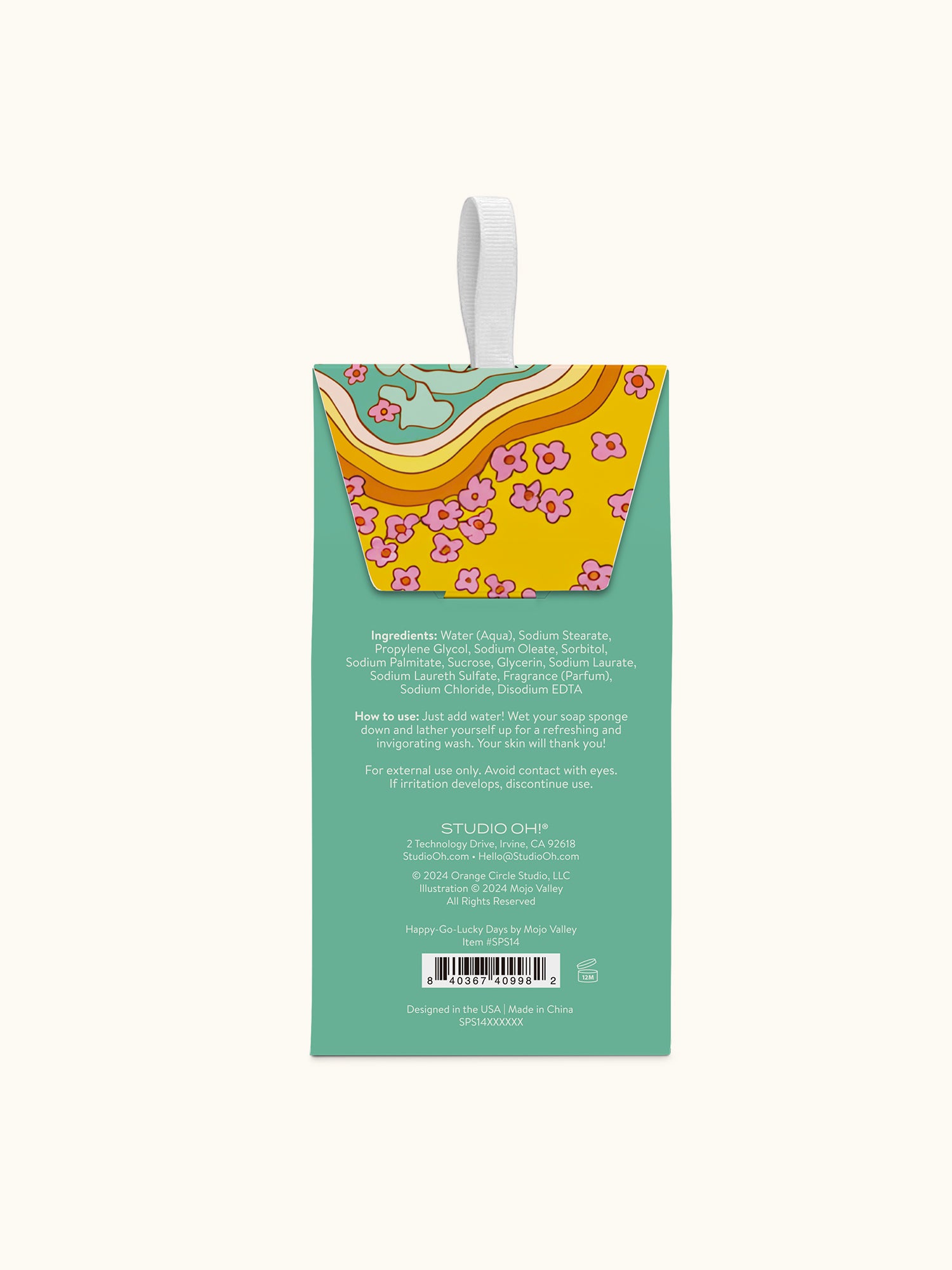 Happy Go Lucky Soap Sponge