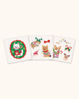 Cheery Christmas Dogs Sticker Book