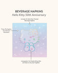Hello Kitty 50th Anniversary Beverage Napkins