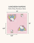 Hello Kitty Rainbow Skies Luncheon Napkins