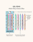 Hello Kitty Classic Blue Gel Pens