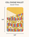 Good Times Stick-On Cell Phone Wallet