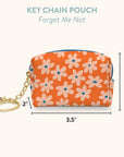 Forget Me Not Key Chain Pouch