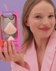 SCOOPS Beauty Makeup Spatula and Palette Set, Simple Bows