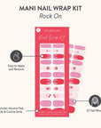 Rock on Mani Nail Wrap Kit