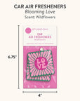 Blooming Love Car Air Freshener