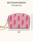 Charged Up Key Chain Pouch