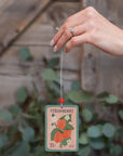 Strawberry Seeds Car Air Freshener