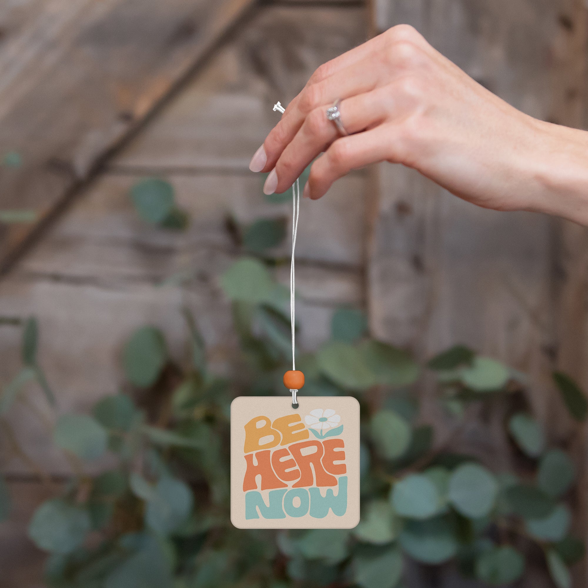 Be Here Now Car Air Freshener – Studio Oh!